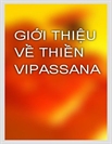 Giới thiệu về thiền Vipassana